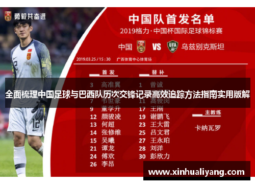 全面梳理中国足球与巴西队历次交锋记录高效追踪方法指南实用版解